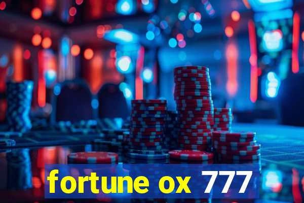 fortune ox 777